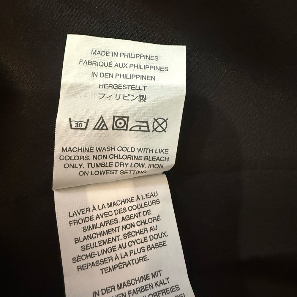 NWOT J Crew Black Crepe Wrap Dress - Picture 5 of 5